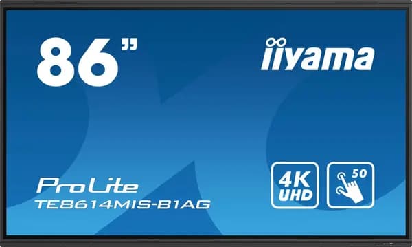 iiyama 86'' TE8614MISB1AG 4K Ultra HD LCD TV