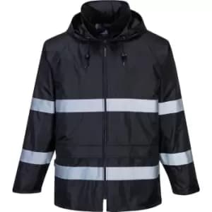 Portwest Classic Iona Mens Rain Jacket Black 2XL