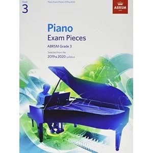 Piano Exam Pieces 2019 & 2020, ABRSM Grade 3 2018 Sheet music