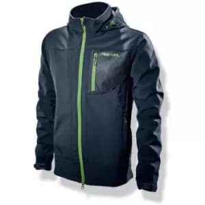 Soft shell jacket. Mens - xxl - Blue - Festool