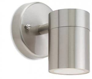 1 Light Single Wall Light Stainless Steel IP44, GU10