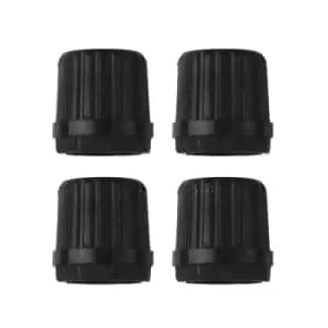 Weldtite Bike Bits Schrader Valve Caps x4