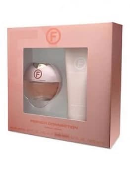 French Connection Woman 60ml Eau de Toilette + 200ml Body Lotion Gift Set, One Colour, Women