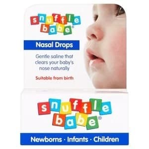 Snufflebabe Saline Nasal Drops 10ml