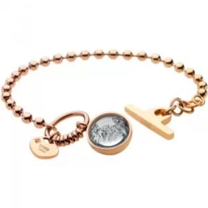 Ladies Storm Crysta Ball Bracelet Gold