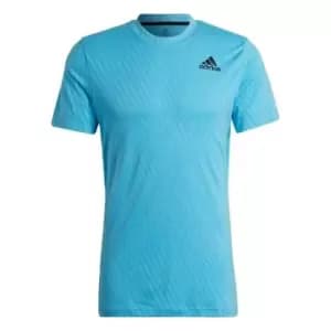 adidas Tennis Freelift T-Shirt Mens - Sky Rush