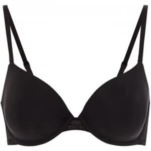 Sloggi Zero Lace Wired Half Padded Bra - Black