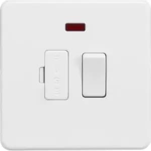 MLA Knightsbridge 13A Switched Fused Spur Unit With Neon Matt White - SF6300NMW