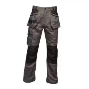 Regatta Mens Incursion Work Trousers (30R) (Iron Grey)