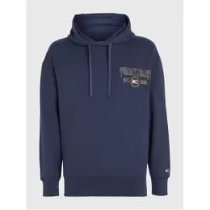 Tommy Jeans Tjm Rlx Tj Luxe Hoodie - Blue