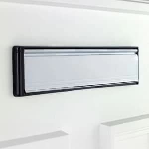 BQ Chrome effect Letter plate