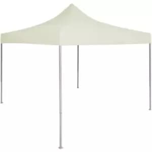 Professional Folding Party Tent 2x2 m Steel Cream Vidaxl Cream