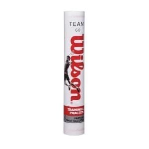 Wilson Team 60 Shuttle (Tube of 12) White