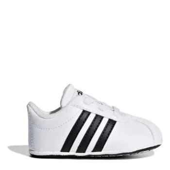 adidas Court Crib Shoes - White