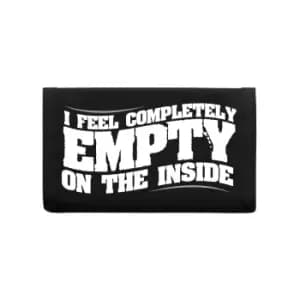 Grindstore Empty On The Inside Ripper Wallet (One Size) (Black/White)