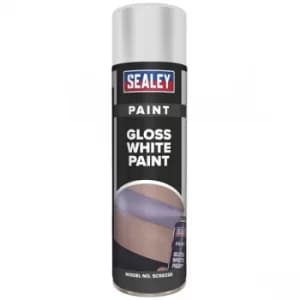 Sealey SCS032S White Gloss Paint 500ml