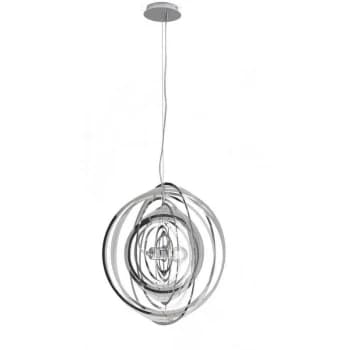 Fan Europe Lighting - Fan Europe CLUB Spherical Pendant Ceiling Light Chrome 50cm