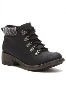 Rocket Dog Train Ankle Boots - Black
