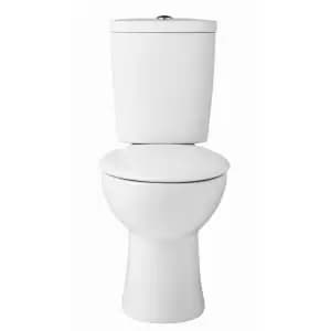 Wickes Portland Close Coupled Toilet Pan, Cistern & Seat