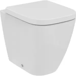 Ideal Standard i. life S Compact Back To Wall Toilet with Concealed Cistern and Soft Close Seat in White Ceramic