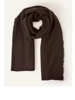 Accessorize Grace Supersoft Blanket, Brown, Women