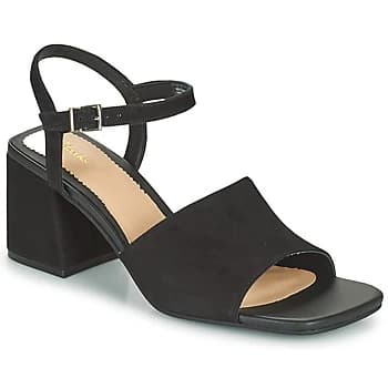 Clarks SHEER65 BLOCK womens Sandals in Black,4,5,5.5,7,4.5
