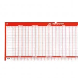 Office 2020 Day Planner Mounted Landscape with Planner Kit 915x610mm