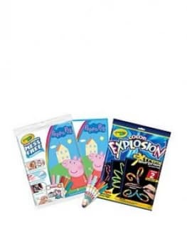Crayola Crayola Colour Explosion & Peppa Pig Bundle