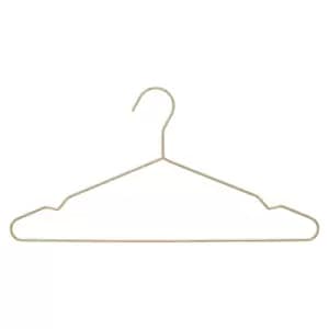 Premier Housewares Spectrum 10pc Hanger Set Gold / Copper Plated Metal