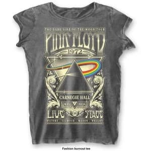 Pink Floyd - Carnegie Hall Ladies XX-Large T-Shirt - Grey