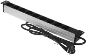 brennenstuhl 2m 9 Socket Type F - German Schuko Extension Lead, 230 V