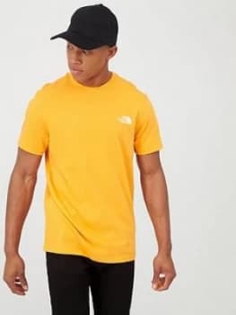 The North Face Short Sleeve Simple Dome T-Shirt - Orange