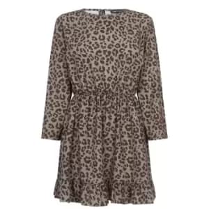 I Saw It First Smock Mini Dress - Green