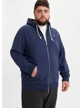 New Original Zip Up Hoodie (Big & Tall) - Blue