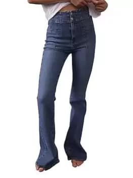 Free People Jayde Flare - Sunburst Blue