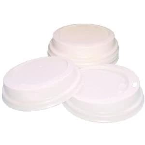Caterpack White 25cl Paper Cup Sip Lids Pack of 100 MXPWL80