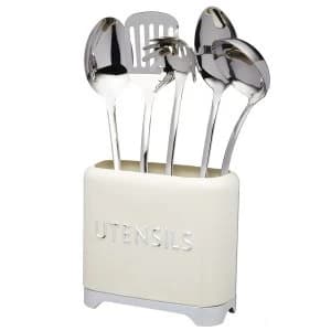 Kitchen Craft Lovello Utensil Tin Cream