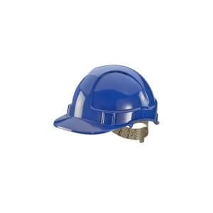 BBrand Comfort Vented Safety Helmet Blue