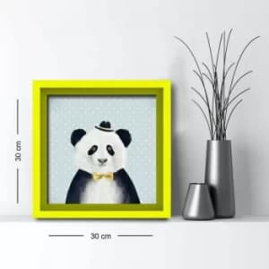 3030AHS-016 Multicolor Decorative Framed MDF Painting