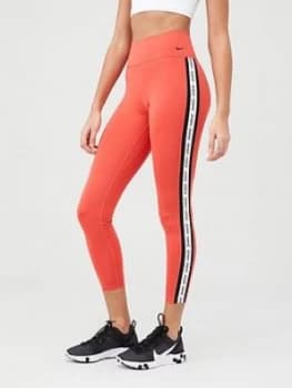 Nike The One Crop Novelty Legging - Red