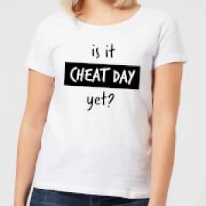 Is it Cheat Day Womens T-Shirt - White - 3XL