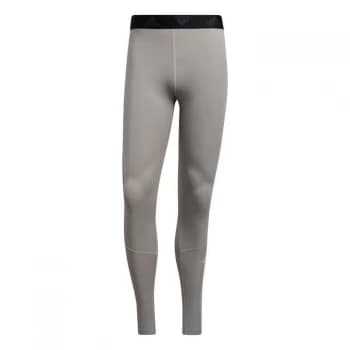 adidas TechFit Long Tights Mens - Mgh Solid Grey