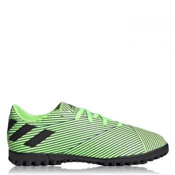 adidas Nemeziz 19.4 Childrens Turf Football Trainers - Green/Black/Blu