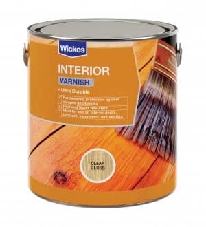 Wickes Interior Varnish - Clear Gloss 2.5L