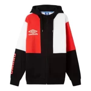 Umbro Fleece Zip Hoodie Mens - Black