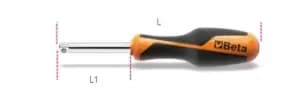 Beta Tools 900 BG/30C 1/4" Square Drive Spinner Handle L1: 20mm 009000833