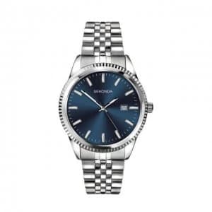 Sekonda Blue Watch - 1640 - silver