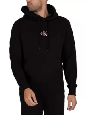 Monogram Logo Pullover Hoodie