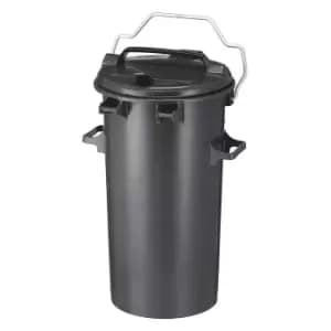 Waste bin system made of plastic, capacity 35 l, with handle and lid