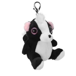 Orbys Skunk 8cm Plush Keyring